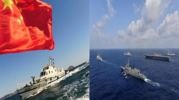 Tàu chiến của Trung Quốc hoành hành tại Biển đông