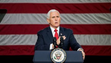 Vice President Mike Pence Campaigns In Georgia For Republican Senate Candidates