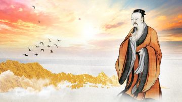 Vua Nghiêu lên núi bái sư học đạo