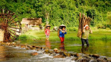 người mường qua suối