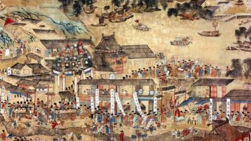 Một phần của “Bản đồ Nam đô Fanhui”, Ming Qiuying (Nguồn ảnh: soundofhope)