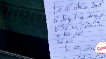 Lời nhắn bất ngờ của nữ tài xế khiến chủ cửa hàng lái xe đi mà không một lời oán trách