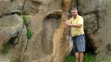 Dấu chân của người khổng lồ. Nguồn ảnh: ntdvn