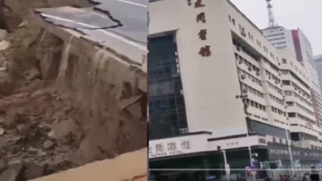 6000 xác chết được đưa ra trong đường hầm Kinh – Quảng, nhiều tòa nhà ở Trịnh Châu bị nghiêng, mặt đường sụp xuống