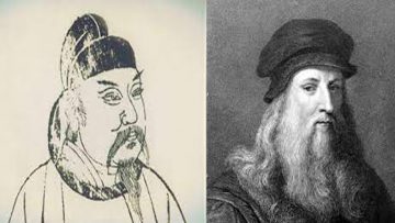 Hai nhân vật nổi tiếng phương Đông và phương Tây: Leonardo da Vinci và Lỗ Ban