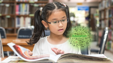 Những đứa trẻ thích đọc sách. Nguồn ảnh: secretchina