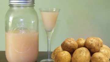 Nước ép khoai tây. Nguồn ảnh: cooky.vn