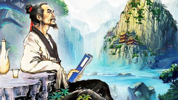 Cao nhân xem tướng. Nguồn ảnh: pinterest.