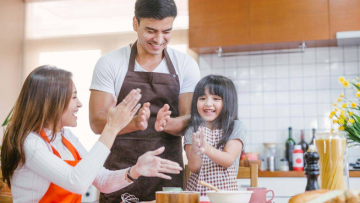 Gia đình hạnh phúc. Nguồn ảnh: eva.vn