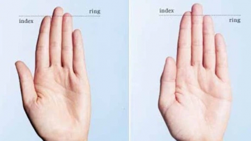 Nhìn độ dài ngón tay đeo nhẫn đoán được tính cách một người. Nguồn ảnh: cafef.vn