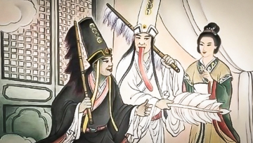 Hắc Bạch Vô Thường xuất hiện trước động đất. Nguồn ảnh: truyenmafull