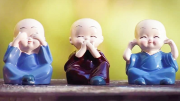 Triết lý nhân sinh sâu sắc đằng sau bộ tượng “che mắt, che tai, che miệng”