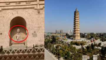 Tượng Phật “hiển linh”, đưa tay ra đón bé gái rơi từ tầng 12 xuống