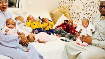 Các em bé trong ca sinh 9 lần đầu xuất hiện cùng bố mẹ, tổng chi phí nuôi con nửa năm hơn 31 tỷ